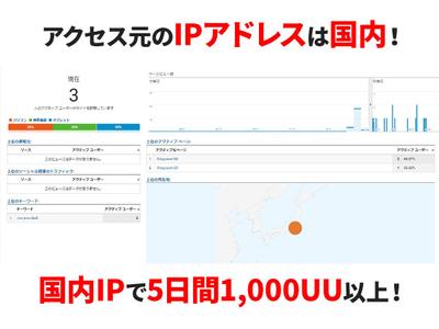 アクセス元はすべて国内IP