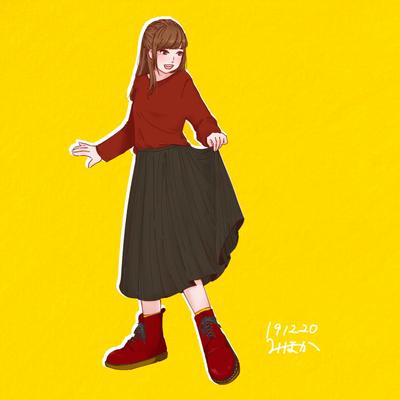 女性のファッションイラスト