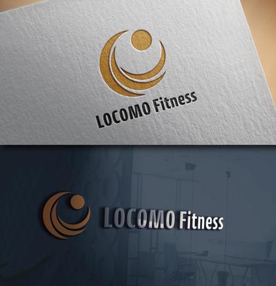 トレーニングジム  LOCOMO Fitnessロゴデザイン
