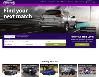 Car Sales Website