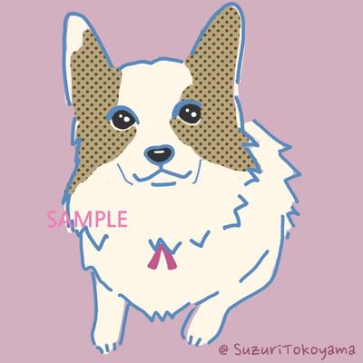 ペットイラスト（犬）