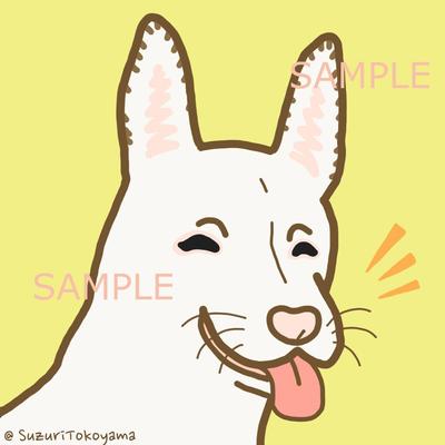 ぺットイラスト（犬）