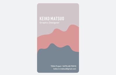 Keiko Matsuo - 名刺