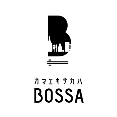 ガマエキサカバBOSSA ロゴデザイン