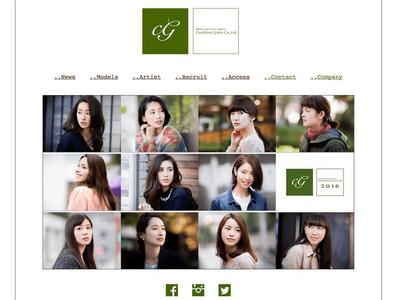 モデル事務所サイト制作