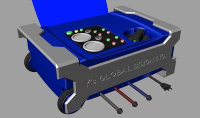 海水淡水化装置のケースデザイン/３Ｄモデリング