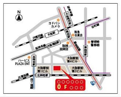 クリニックの店舗案内地図を制作しました