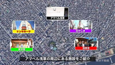 賃貸物件【アマベル浅草　周辺施設】のご紹介動画