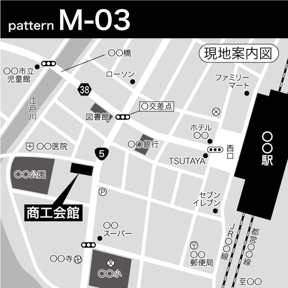 サンプル地図　M-03