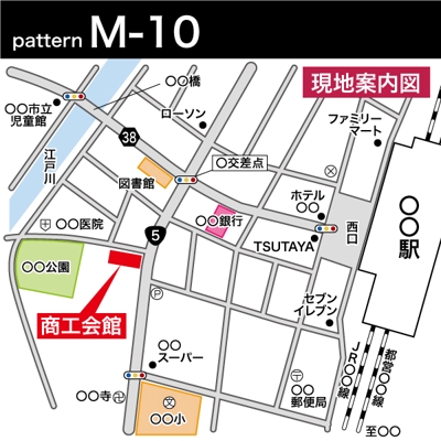 サンプル地図　M-10