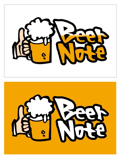 ビールサービスのロゴ作成