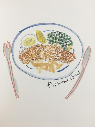 水彩イラスト(食べ物)