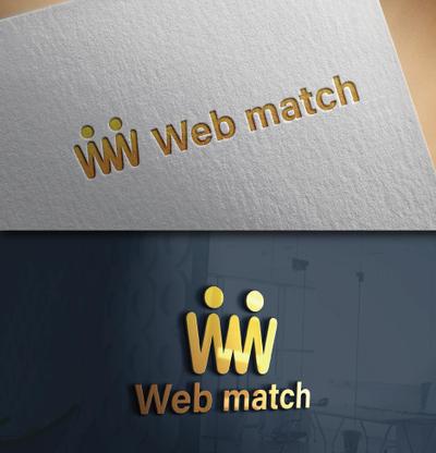 オンライン街コンサービス「Web match」様ロゴデザイン案