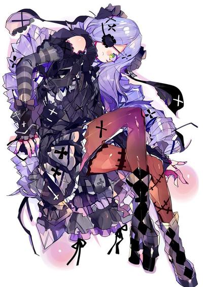 ゴスロリ系イラスト