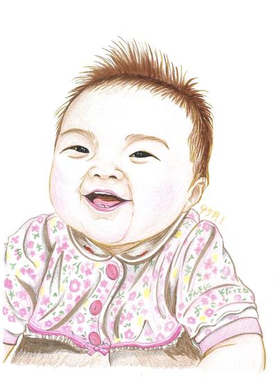 【似顔絵】赤ちゃん