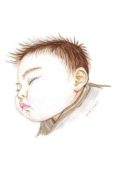【似顔絵】赤ちゃん