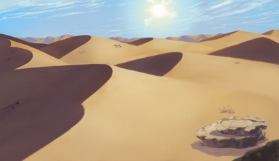 ソーシャルゲーム背景：砂漠