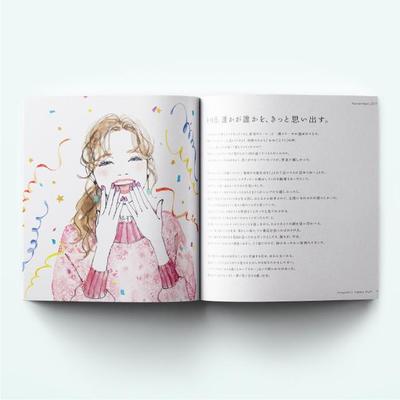 dear mayuko　記念リーフレット制作