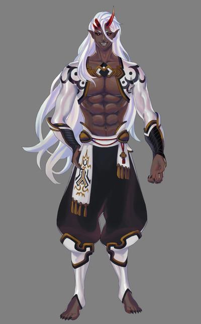 鬼の男性キャラクター