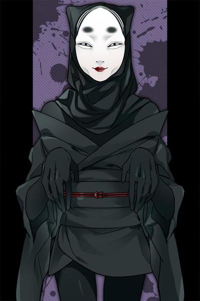 能面　黒子　キャラクターデザイン