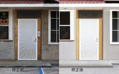 建築物画像　加工サンプル