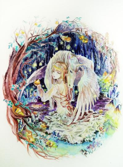 水彩イラスト