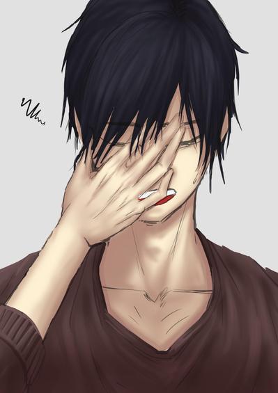 イラスト　男の子　痛み
