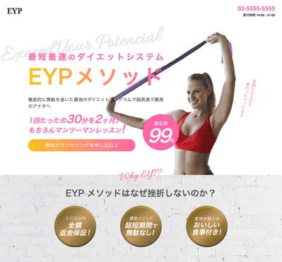 架空フィットネスクラブ「EYP」のLP制作