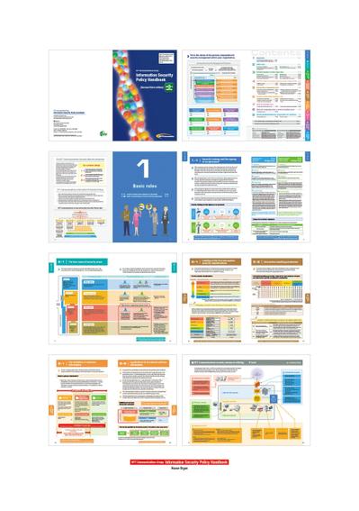 NTTコミュニケーションズ株式会社 社内報「情報セキュリティ・ハンドブック」エディトリアルデザイン
