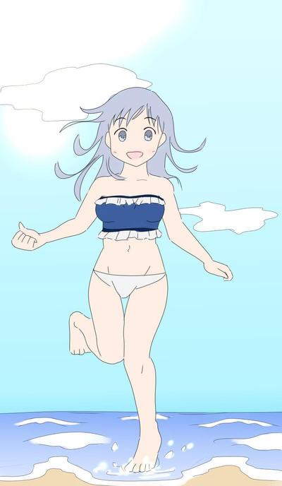 水着女の子