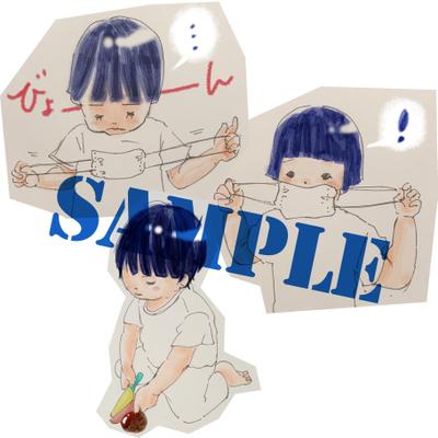 SNS用イラスト（リアルテイストB）