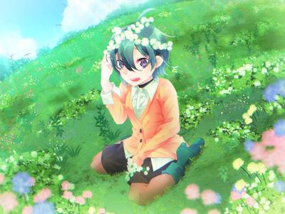 制作イラスト・草原