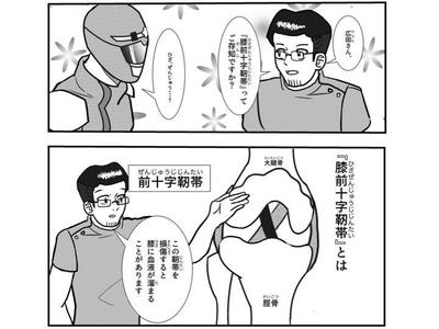 漫画「ヒーローと整形外科」資料2