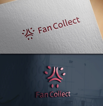 コールセンター Fan Collect様ロゴデザイン案