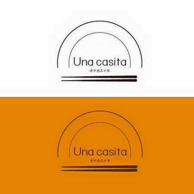 箸で食べるイタリアンのお店のロゴ