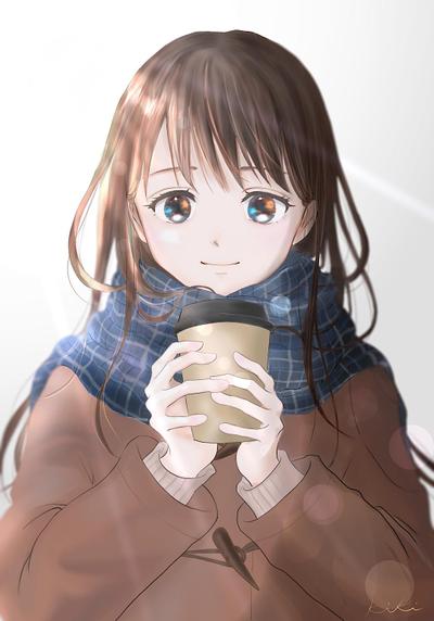 コーヒーと女の子