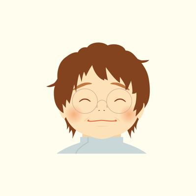 医師の似顔絵