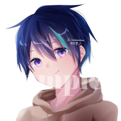 パーカーの男の子のアイコン