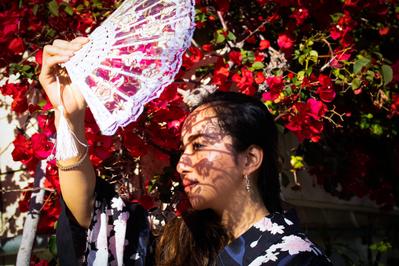 プロフィール写真　「花影」