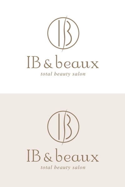 IB & beaux様／ロゴデザイン（１）