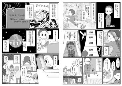 環境問題に取り組む活動家の紹介漫画