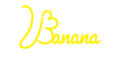 banana　ロゴ