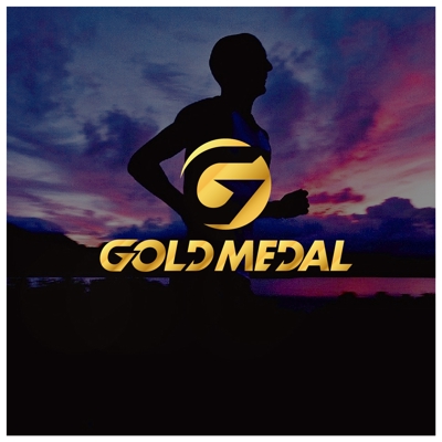 サプリメント新商品ブランド「GOLDMEDAL」のロゴデザイン