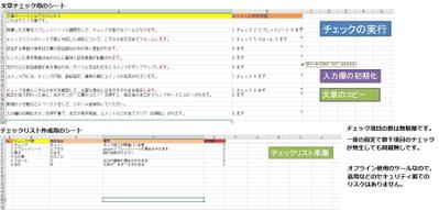 自作のオフライン用文体チェックツール