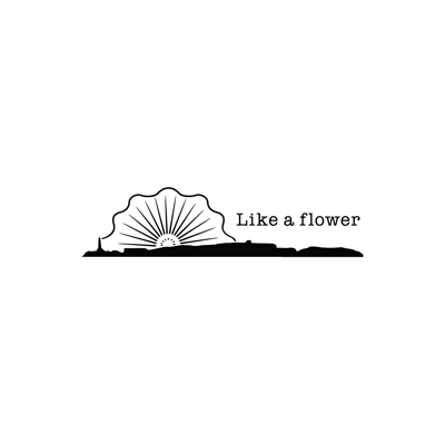 花屋のロゴ作成