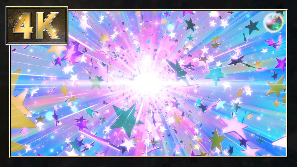 CG背景　10秒ループ　星屑のパーティクル