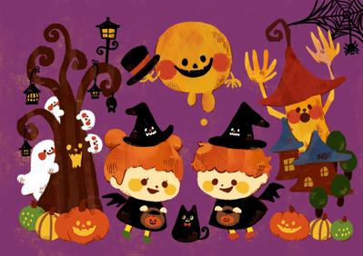 ハロウィンイラスト