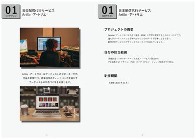 音楽配信代行サービスのUIデザイン