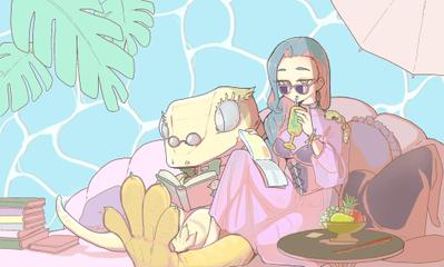 キャラクターデザイン及び作成イラスト