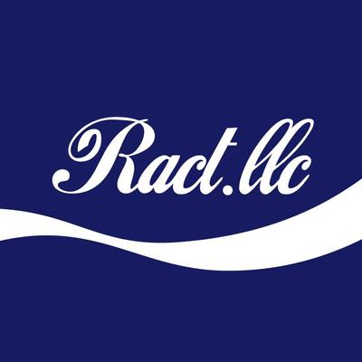 合同会社Ractのロゴ名刺デザイン